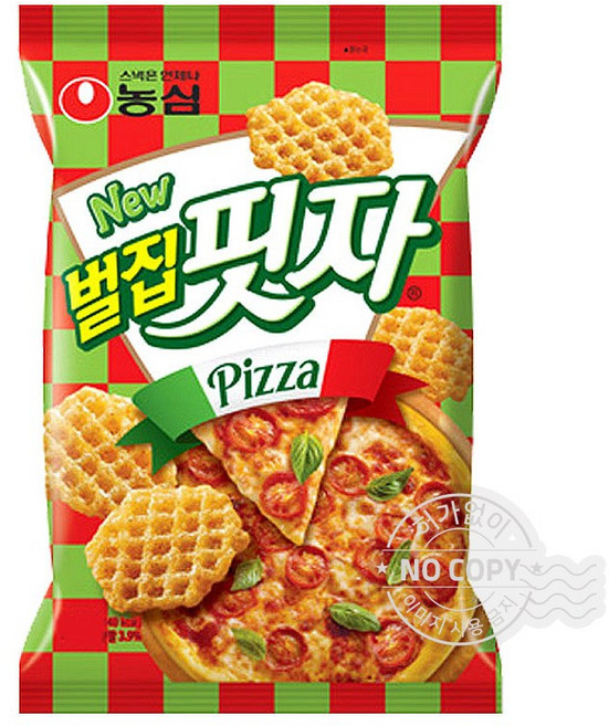 과자사탕초콜릿간식/B88_농심 벌집핏자 90g/사무실 회사 탕비실 모임 어린이집 학원 교회 과자파티, 90g, 1개