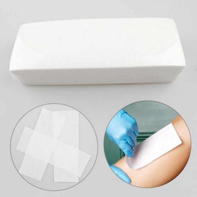 왁싱 부직포 제모용 왁싱용 소프트 왁싱 스트립 페이퍼 시트 셀프 제거 용종, 1