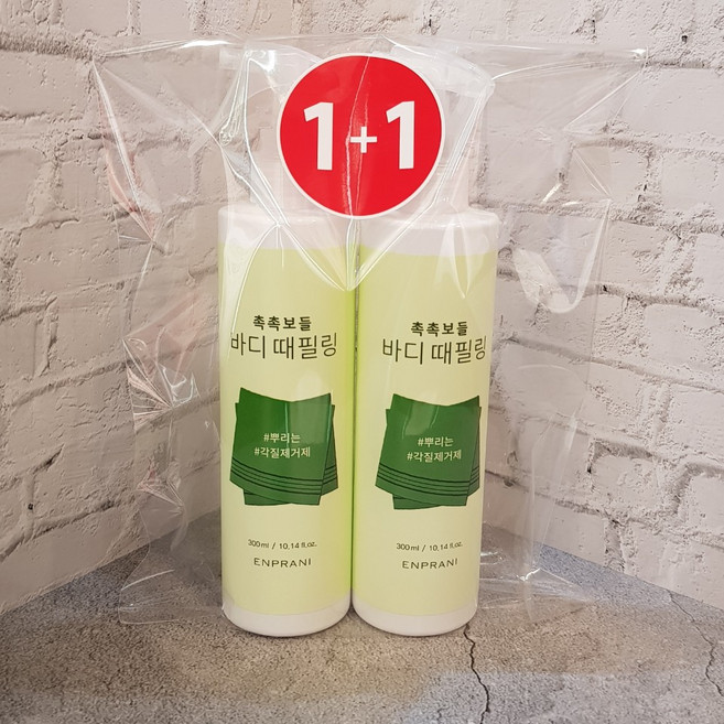 엔프라니 촉촉보들 바디 때필링 ( 바디스크럽 각질제거 ) 300mlx2개, 300ml, 2개