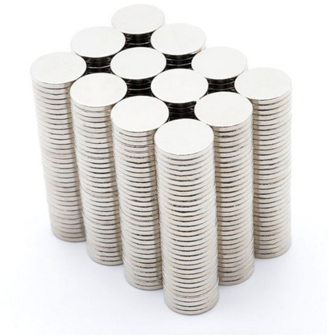 [제이스마그네트] D8x1T 네오디움 원형자석, 100개