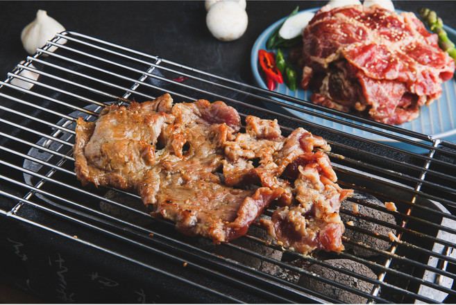 정석식품 뼈없는 맛갈비 수제 양념 갈비 왕구이 목살 300g 소분포장 갈비택배 (냉동), 3개