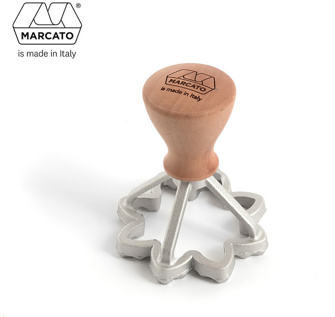 마카토 라비올리 쿠키＆스탬프_플라워 7CM, 1개