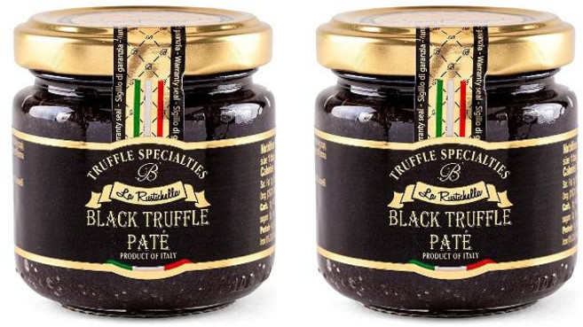 La Rustichella 블랙 트러플 파테 90g 2팩