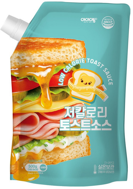 아이엠소스 저칼로리토스트소스 32kcal, 500g, 1개