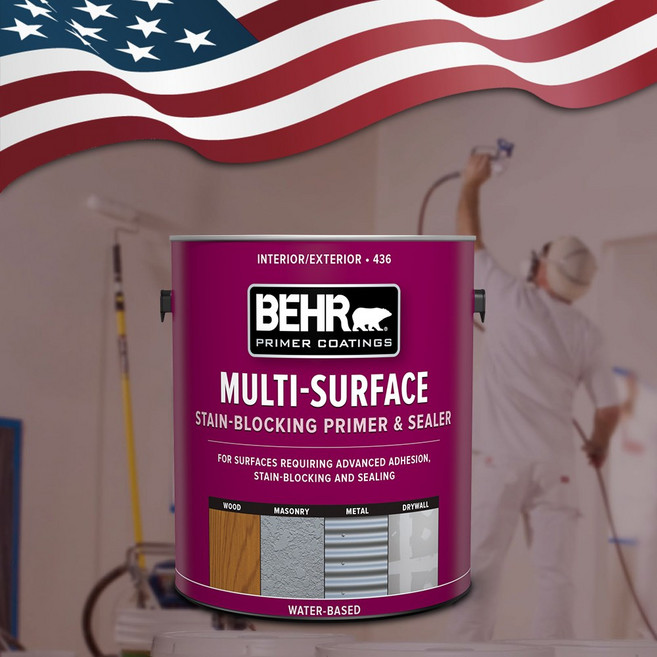 베어 초강력 멀티 프라이머 4L (철재/목재/석재), 1개