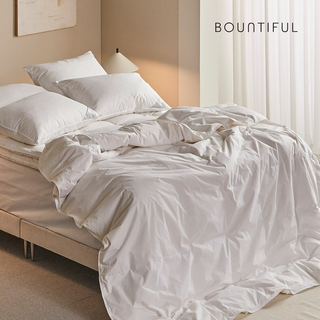 바운티풀 (사계절용) 구스다운90 디럭스 구스이불 호텔이불 슈퍼싱글 퀸 킹