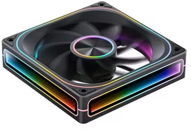 Jonsbo ZA-120/240/360 케이스 선풍기 360 멀티 사이드 천층 미러 PWM 냉각 ZA-120BR 에어 쿨러 팬 5V 3, 01 기타, 01 A-RGB