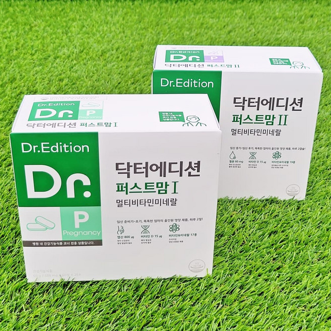 웰꼼베베 닥터에디션 에디션 퍼스트맘 1+2세트 (각 2개월분), 60정