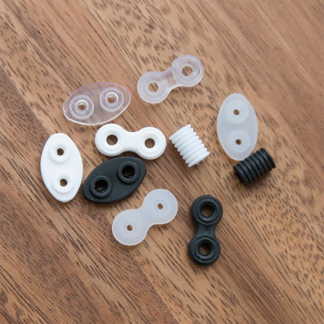 쏘잉스 1개) 마스크끈 조절기 10종 CC0, 실리콘주름 화이트, 1개