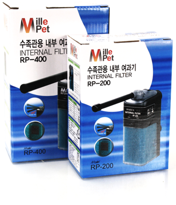 밀레펫 내부여과기 RP200 RP400, 1개, 3.2W