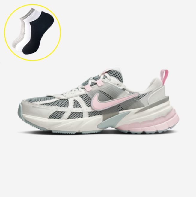 [국내매장판] 나이키 우먼스 V2K 런 운동화 런닝화 + 데일리양말 증정