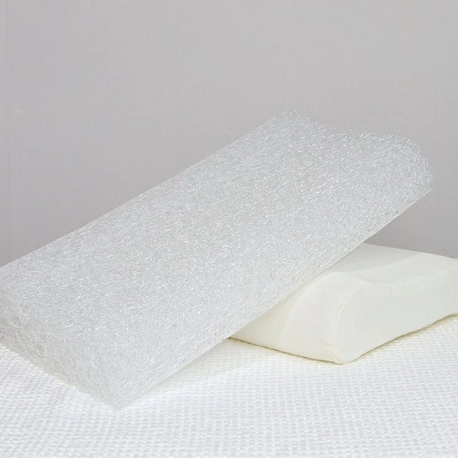 스누즈 에어코일 3D 기능성 경추 베개 속커버 포함, 에어코일 30x50, 투명, 1개 - 쿠팡