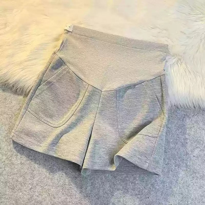 컬러인베리 임산부 와이드 면 반바지