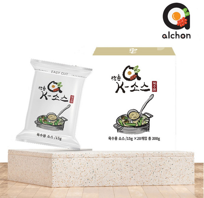 알촌 프리미엄 K-소스 육수용 (15g X 10개입 /스틱형) 간편조리 휴대용 캠핑요리 필수품, 1개, 150g