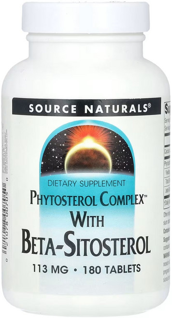 소스내츄럴스 피토스테롤 컴플렉스 베타-시토스테롤 타블렛, 180정, 1개