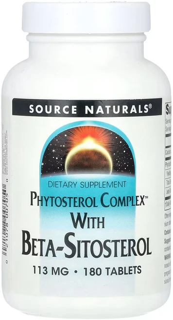 소스내츄럴스 피토스테롤 컴플렉스 베타-시토스테롤 타블렛, 180정, 1개 - 쿠팡