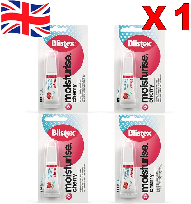 4개입 6ml 블리스텍스 인텐시브 모이스처 체리립밤 Blistex Cherry Lip - 쿠팡