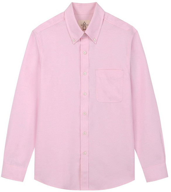 더셔츠스튜디오 루즈핏 면혼방 옥스포드 버튼다운 셔츠