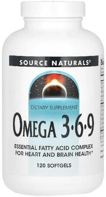 소스 내추럴스 Omega 3-6-9 120정 1개 - 쿠팡