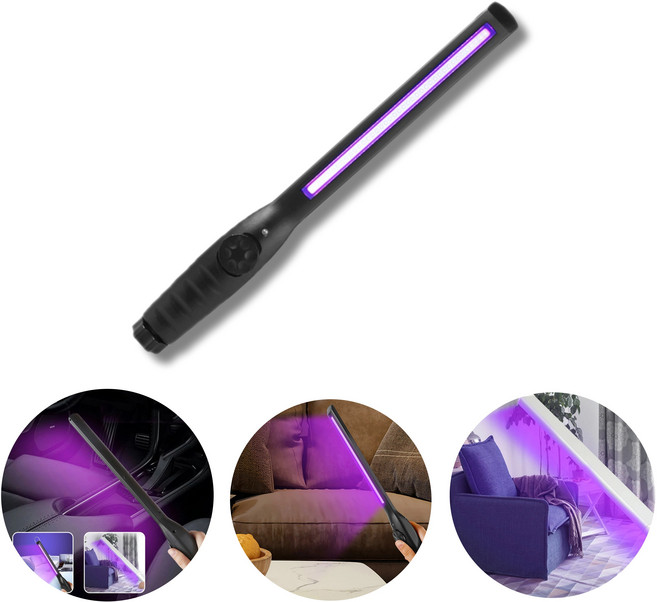 살균기기 살균장치 LED 가정용 UV 살균기 소독 조명 휴대용 살균 기구 스틱 소형 램프 기기, 01 40LED, 1개