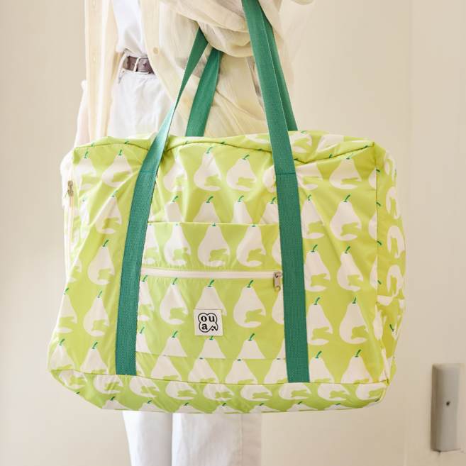 오우아스튜디오 낮잠이불가방 어린이집 방수 이불가방, 페어그린