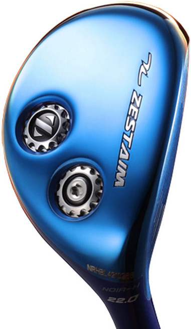 제스타임 누아르 블루 남성 하이브리드 유틸리티 골프채 2 3 4 5번, 22도, S