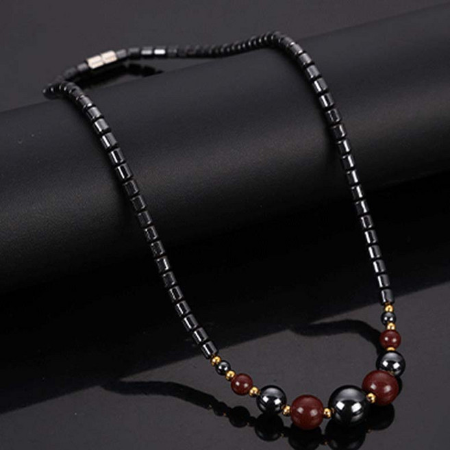 건강 자기 발생기 자석 목걸이 완화 자기장 목걸이, 1개