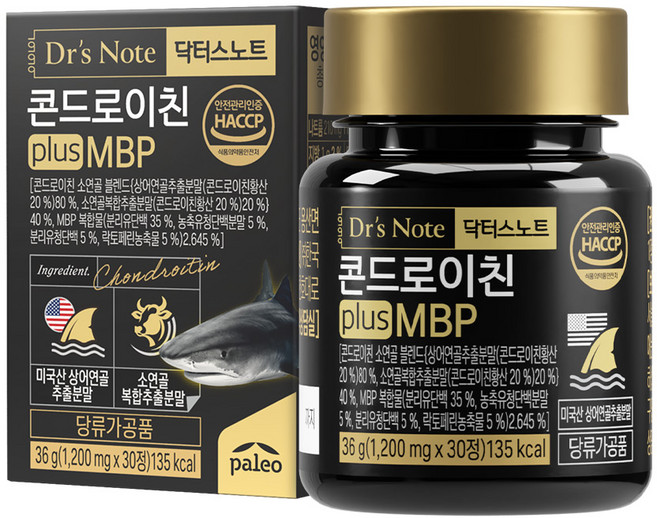 팔레오 닥터스노트 콘드로이친 plus MBP, 1개, 30정