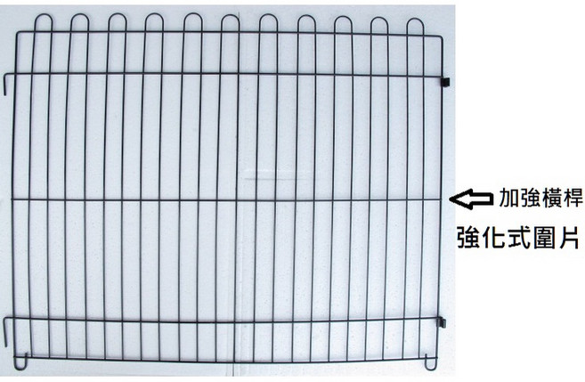 台灣製造 金屬靜電粉體烤漆組合式圍欄 圍片/柵欄, 1個, 2尺*2尺(寬63公分*高60公分)