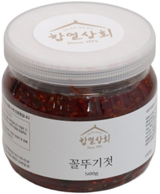 강경 함열상회 꼴뚜기젓 500g 1kg 양념 젓갈 반찬, 1개
