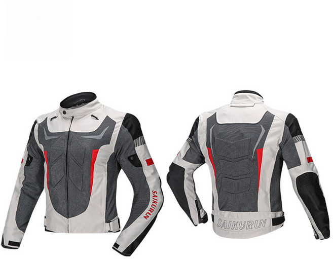 목 보호대가 있는 라이딩 의류 충격 방지 라이더 의류 통기성 있는 야외 보호복