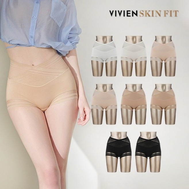누디 거들 쉐이핑 팬티 패키지 8종
