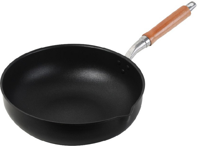 쿡앤쿡 미라클 500% 강한 코팅 업소용 북경팬 궁중팬 볶음팬 웍팬 튀김팬 국내생산, 북경팬 34cm, 1개