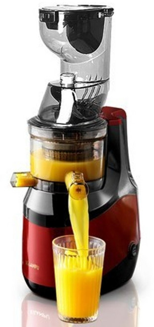 과즙 짜는기구 주스 슬래그 분리 가정용 과일 소형 휴대용 다기능 상업용 과즙 짜는기구 튀김 과즙 짜는기구, 볼륨 버전 - Lafite 빨간색 페인트직경 증가, B. 볼륨버전_라피트레드페인트(직경증가)