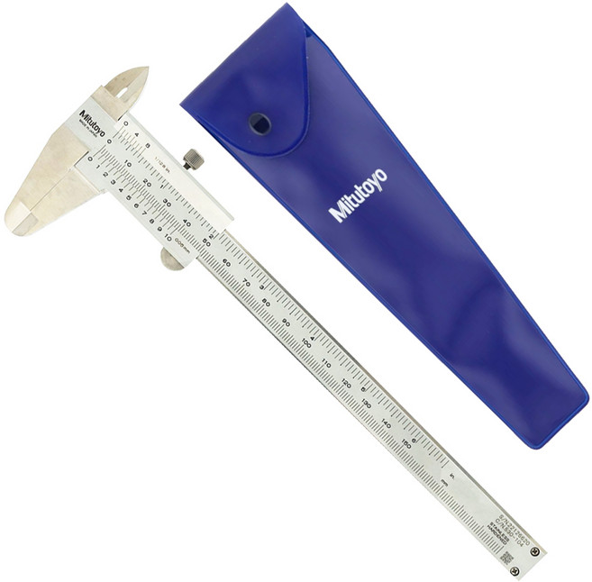 미쓰도요 버니어 캘리퍼스 측정 노기스 150MM, 1개