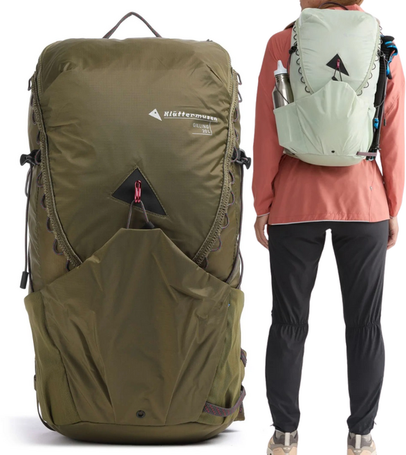 클라터뮤젠 백팩 질링 20L 등산 배낭 트레킹 하이킹 경량 남녀공용 GLG-KM 올리브