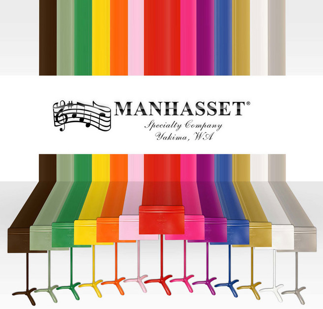 맨하셋 보면대 심포니48 블랙 오케스트라 50 만하셋, 레드, 1개