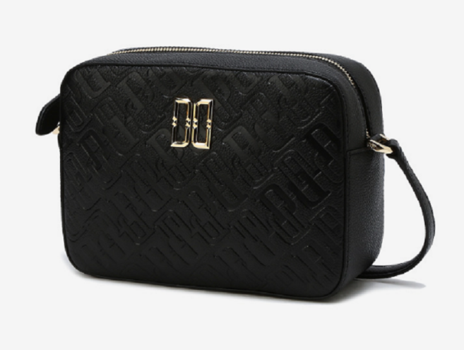 닥스 로고패턴 골드 DD로고 소가죽 여성 크로스백 (선물포장)