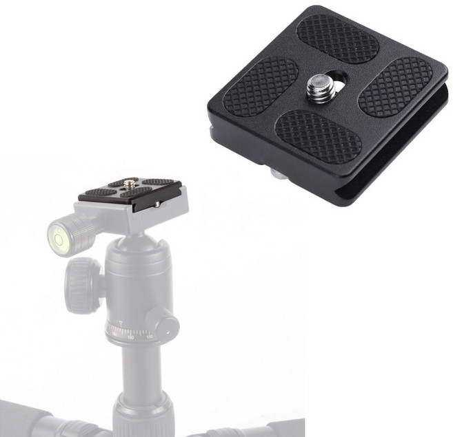 카메라 DSLR 도브테일 플레이트 마운트 소니 니콘 펜탁스 호환, 1개