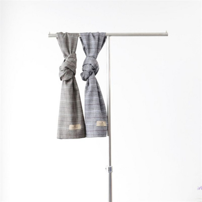 엠클로 핸드메이드 체크 머플러 2컬러