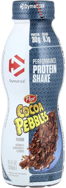 매우편하고 Dymatize 퍼포먼스 프로틴 셰이크 Cocoa Pe블s™ 340ml(11.5fl oz) 끝내주게잘나가는상품, Dymatize퍼포먼스프로틴셰이크CocoaPe블s340, 1, 340ml - 쿠팡