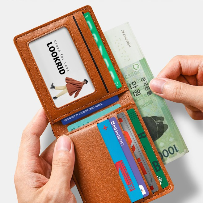 루끄리드 슬림 데일리 소프트 카드지갑