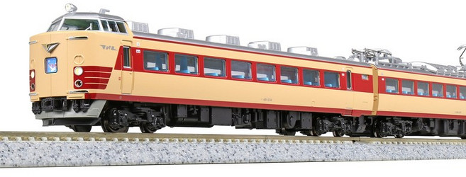 KATO N 게이지 485계 200번대 6량 기본 세트 10-1479 철도 모형 전철, 1개