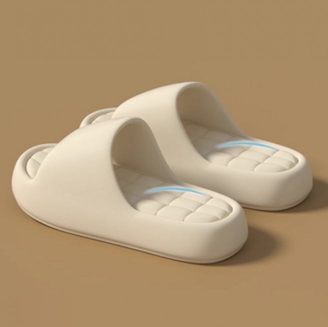 투니스 컴포트 단색 거실 구름 실내화 슬리퍼 3.5cm