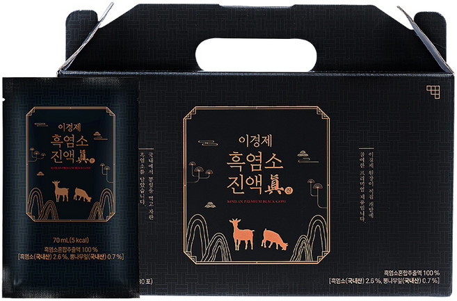 이경제 흑염소 진액진, 2.1L, 1박스