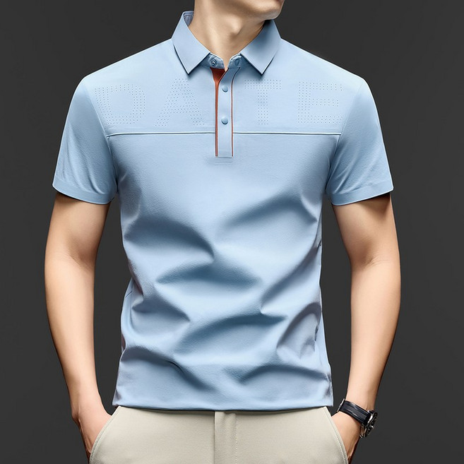 남성 기능성 반팔 폴로 티셔츠 반팔 카라티