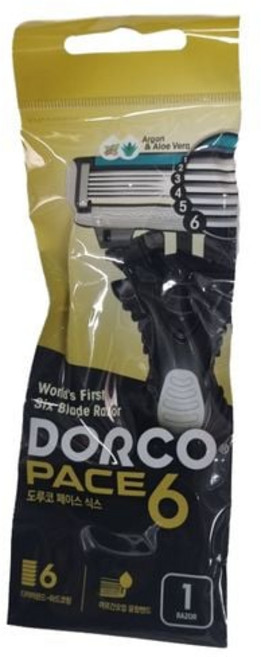 PACE6 페이스6 휴대용 면도기 1P 하드코팅용 윤활밴드 sil*5742DN, 6중날