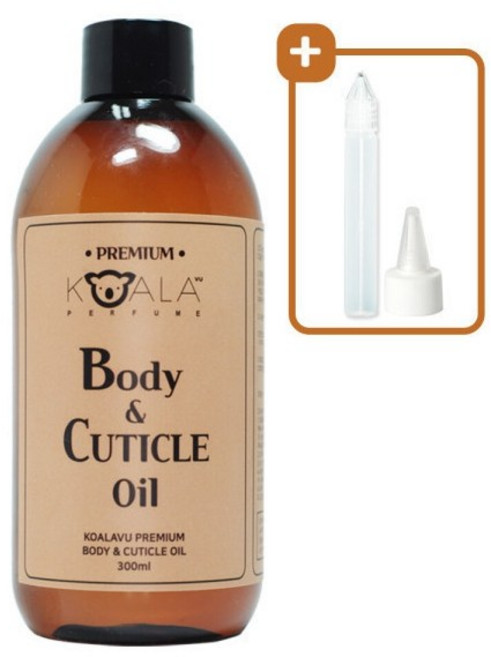 코알라뷰 바디앤큐티클 오일 300ml 대용량 네일 큐티클 바디 보습 케어, 1개