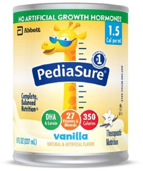 Abbott 애보트 페디아슈어 영양 쉐이크 바닐라 237ml x 24캔 Nutrition Shake, 24개