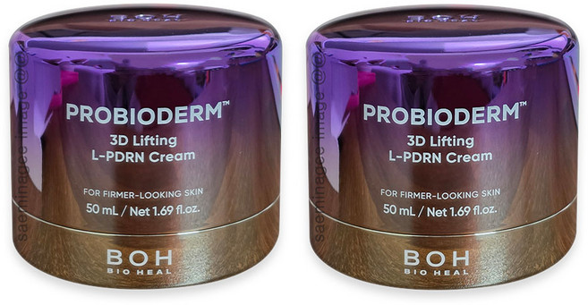 2025 최신상 바이오힐보 3D 리프팅 L-PDRN 크림 리프팅관리용 탄탄크림 50ml 2개